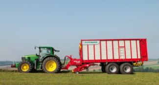 Къси ремаркета за силаж Pöttinger Jumbo 6610 D