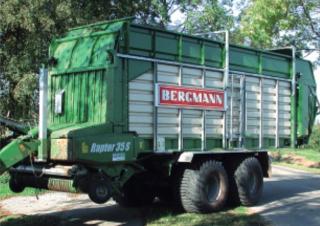 Къси ремаркета за силаж L. Bergmann Raptor 35 S
