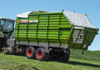 Къси ремаркета за силаж Fendt Tigo 50 S 