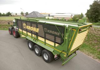Къси ремаркета за силаж Krone TX 560 D 