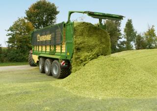 Къси ремаркета за силаж Krone ZX 430 GL