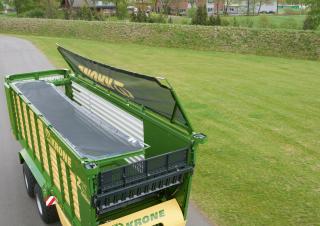 Къси ремаркета за силаж Krone ZX 470 GD