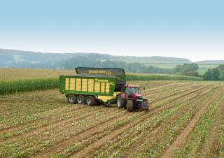 Къси ремаркета за силаж Krone ZX 470 GL