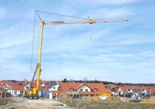 Кулокран - тролейна стрела - долно въртене Liebherr 13 HM