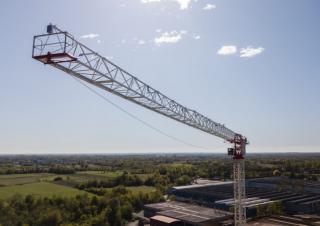 Кулокран - тролейна стрела - горно въртене Terex Comedil (Zeppelin) CTT 472-20