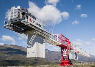 Кулокран - тролейна стрела - горно въртене Terex Comedil (Zeppelin) CTT 472-20