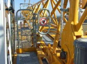 Кулокран - тролейна стрела - горно въртене Potain MD 610 M 25