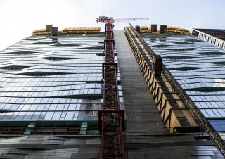 Кулокран - тролейна стрела - горно въртене Potain MR 415 H 24