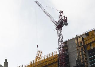 Кулокран - тролейна стрела - горно въртене Potain MR 415 H 24
