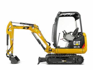 Мини екскаватори Caterpillar 301.7D