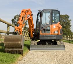 Мини екскаватори Doosan DX 60 R