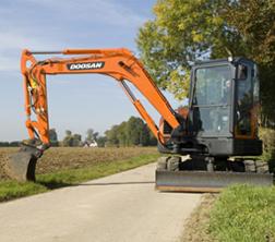 Мини екскаватори Doosan DX 60 R