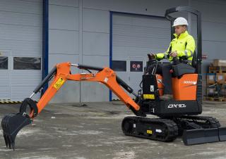 Мини екскаватори Doosan DX10Z