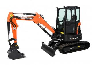Мини екскаватори Doosan DX27Z-7