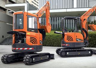 Мини екскаватори Doosan DX30Z