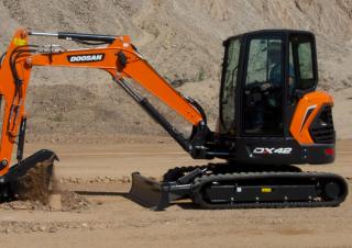 Мини екскаватори Doosan DX42-5K