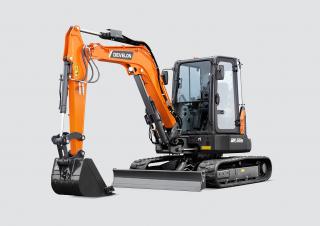 Мини екскаватори Develon DX55R-7