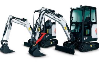 Мини екскаватори Bobcat E17