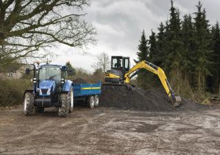 Мини екскаватори New Holland E50B SR