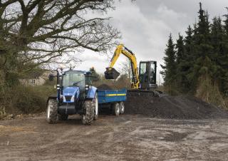 Мини екскаватори New Holland E50B SR