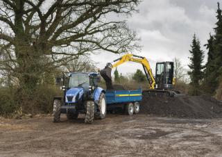 Мини екскаватори New Holland E50B SR