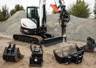 Мини екскаватори Bobcat E55z