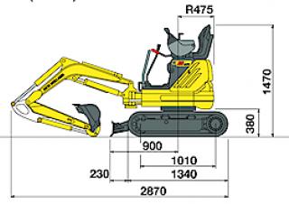 Мини екскаватори New Holland E9SR