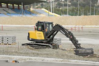 Мини екскаватори Volvo EC55C