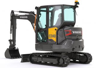 Мини екскаватори Volvo ECR40
