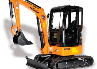 Мини екскаватори Hanix H27DR Long