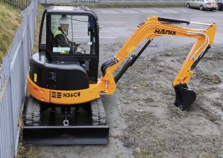 Мини екскаватори Hanix H36CR