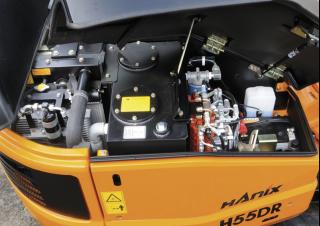 Мини екскаватори Hanix H55DR