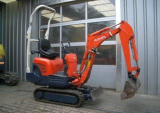 Мини екскаватори Kubota K008α