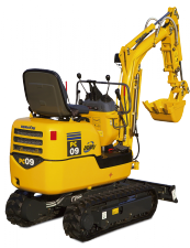Мини екскаватори Komatsu PC09-1 STD