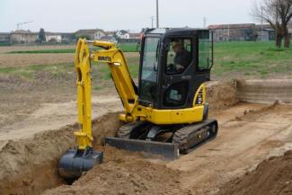 Мини екскаватори Komatsu PC30MRx
