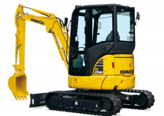 Мини екскаватори Komatsu PC35MR-5