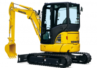 Мини екскаватори Komatsu PC35MR-5