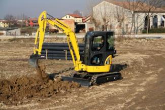 Мини екскаватори Komatsu PC35R-8