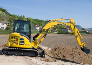 Мини екскаватори Komatsu PC55MR-5E0