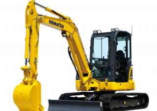 Мини екскаватори Komatsu PC55MR-5E0