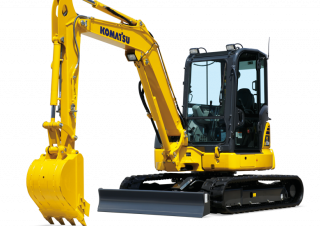 Мини екскаватори Komatsu PC55MR-5M