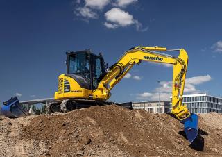 Мини екскаватори Komatsu PC58MR-5E0