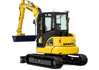 Мини екскаватори Komatsu PC58MR-5E0