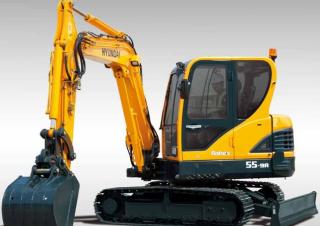 Мини екскаватори Hyundai R55-9A