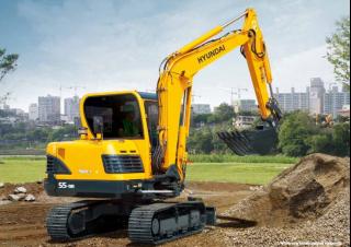 Мини екскаватори Hyundai R55-9A
