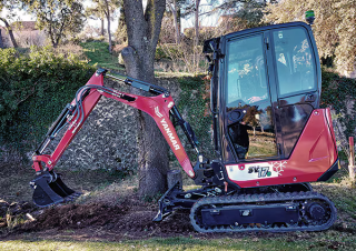 Електрически верижни багери Yanmar SV17e