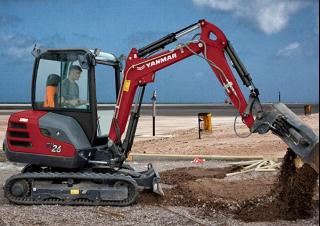 Мини екскаватори Yanmar SV26