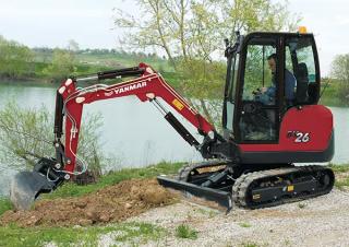 Мини екскаватори Yanmar SV26