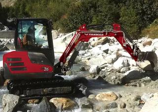 Мини екскаватори Yanmar SV26