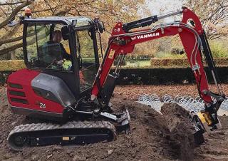 Мини екскаватори Yanmar SV26